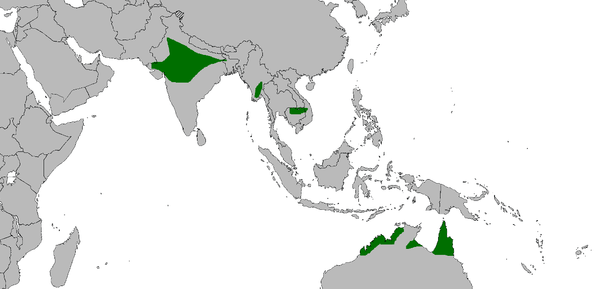 Mapa de distribución
